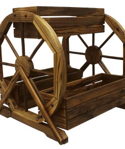 3-Tier Wagon Wheel Planter