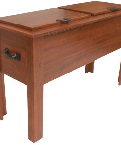 Amber-Log Wooden Cooler - 112 qt. - For Pickup ONLY (Excluding Wholesale Orders)