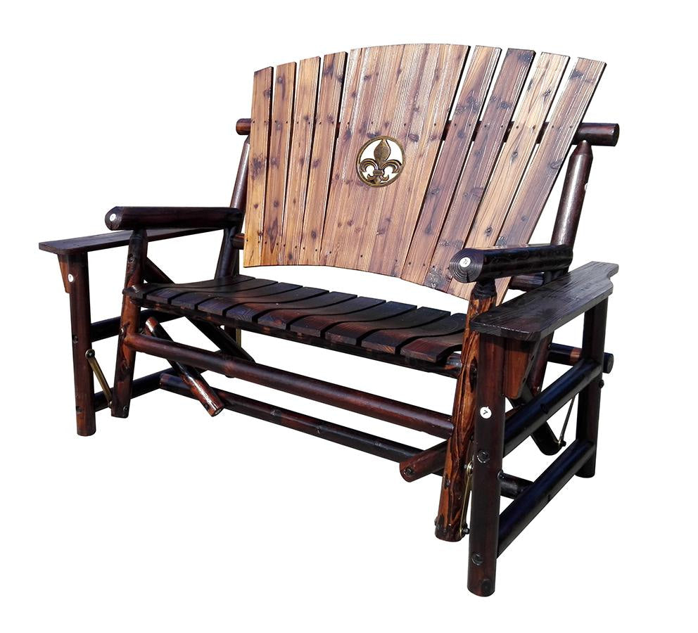 char-log-fleur-de-lis-medallion-double-glider-for-pickup-only-excluding-wholesale-orders-445.jpg