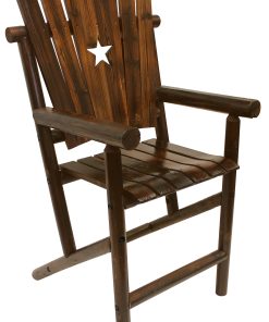 Char-Log Star Bar Arm Chair