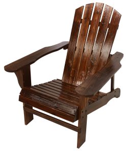 Charred Adirondack Chair