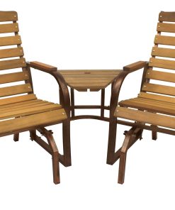 Iron Grove Fleur-de-lis Tête-à-tête Glider - For Pickup ONLY (Excluding Wholesale Orders)