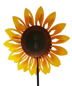 Large Sunflower Wind Spinner