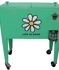 Life is Good® 60qt. Rolling Cooler - Flower