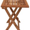 Natural Folding Adirondack Side Table