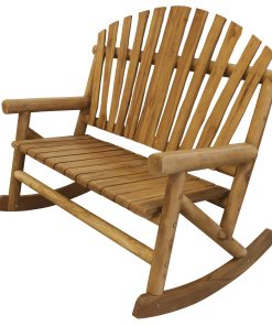 Teak-Log Bench Rocker - For Pickup ONLY (Excluding Wholesale Orders)