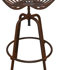 Tractor Seat Swivel Stool - Bronze